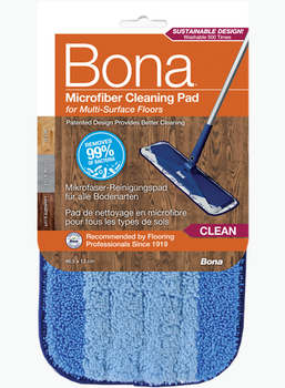 BONA MICROFIBER CLEANING PAD (BLUE)