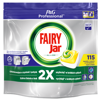 FAIRY PROFESSIONAL ALL-IN-ONE LEMON DISHWASHER TABLETS