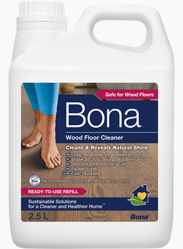 BONA WOOD FLOOR CLEANER REFILL 2.5L